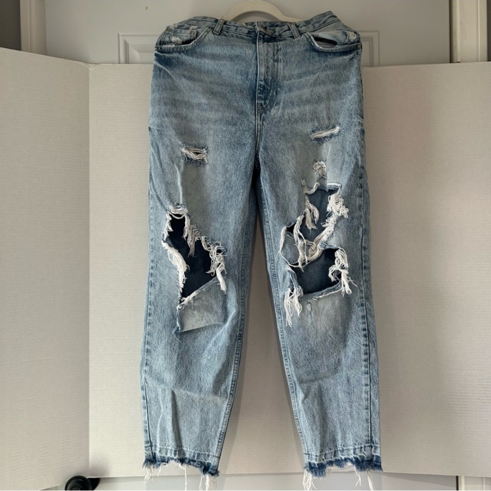 Bershka Denim Jeans distressed